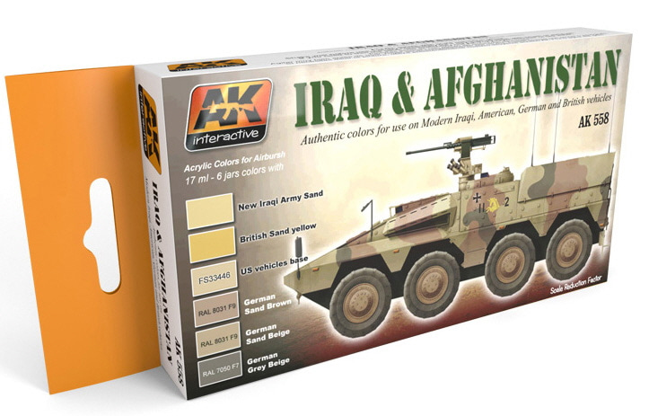 Iraq and Afghanistan Acrylic Set