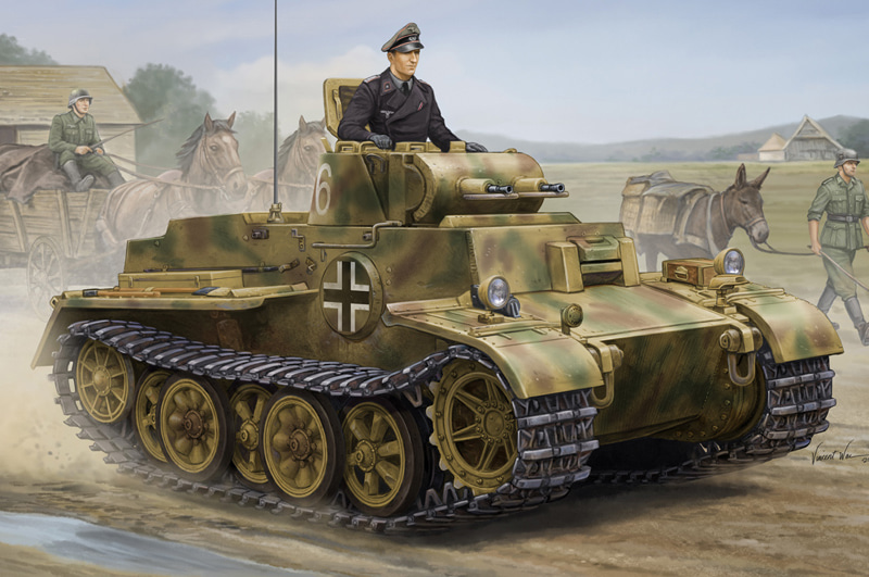 1/35 German Pzkpfw.I Ausf.F (VK18.01)-Late