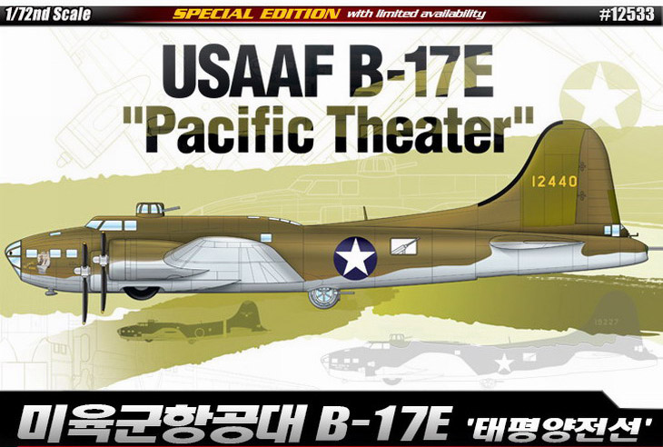 1/72 USAAF B-17E Pacific Theater
