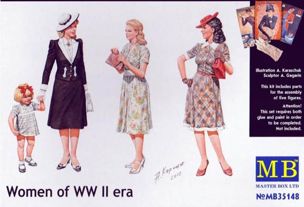 MB35148 1/35 Women of WWII era