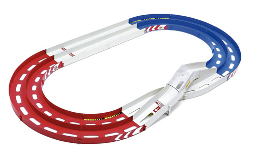 Oval Circuit Red/Wh/Blu