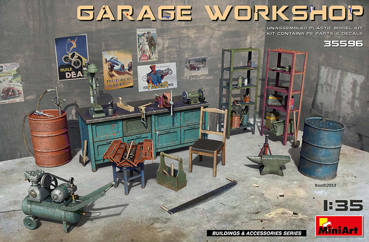 1/35 Garage Workshop