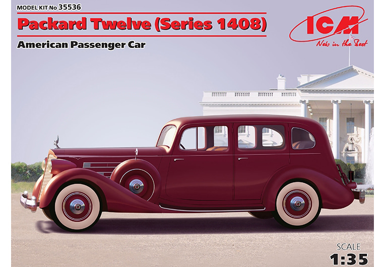 BICM35536 1/35 Packard Twelve (Series 1408) -Amerixcan Passanger Car