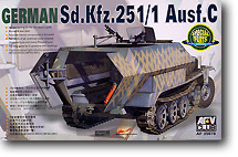 AFV35078 1/35 SdKfz. 251/1 Ausf C Halftrack Special Edition