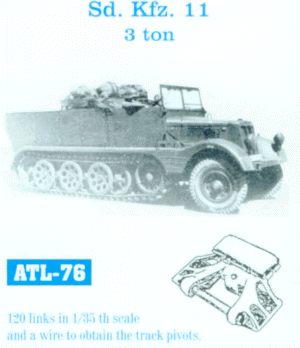 (76번) 1/35 Sd. Kfz. 11 3 ton