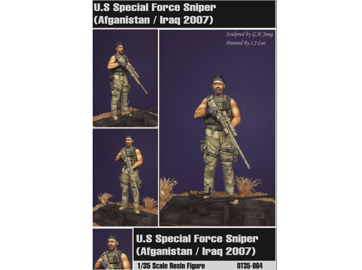 1/35 US Special Force Sniper