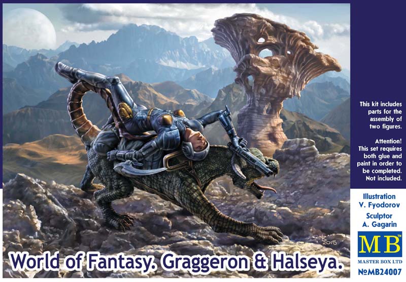 1/24 World of Fantasy. Graggeron / Halseya