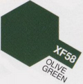 XF-58 OLIVE GREEN아크릴(10ml)