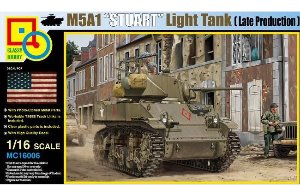 MC16006 1/16 M5A1 Stuart Late Production Light Tank
