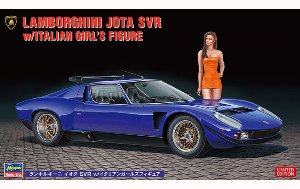 HA20472 1/24 Lamborghini Jota SVR w/Italian Girls Figure