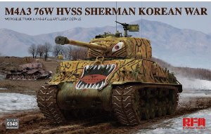 RFM5049 1/35 M4A3 76W HVSS Sherman Medium Tank Korean War