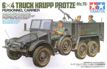 TA35317 1/35 German 6x4 Truck Krupp Protze Kfz.70 w/Three Figures