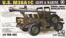 AFV35S19 1/35 US M38A1C with 106mm Recoilless Rifle
