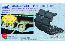 AB3522 1/35 US M1A1/A2 MBT T-158LL Big Foot Workable Track Link Set