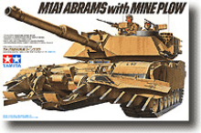 TA35158 1/35 U.S. M1A1 Abrams w/Mine Plow