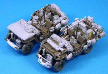 LF1245 1/35 Willys MB Stowage set 2대분
