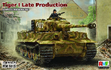RM5015 1/35 Tiger I Late Production w/Workable Tracks