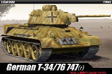 A13502 1/35 German T-34/85 747R 노획버젼