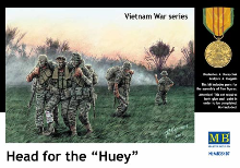 MB35107 1/35 Head for the Huey, Vietnam War series (5 Figures)