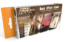 AK551 Rust Effect Colors