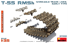 MI37050 1/35 T-55 RMSh Workable Track Links. Early Type