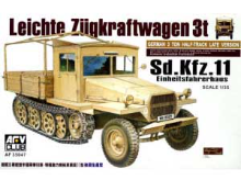 AFV35047 1/35 Sd.kfz.11 Late Version with Wood Cab