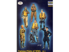 1/32 Pilots of WWII set1 Scale