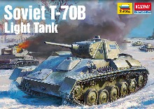 A13559 1/35 WWII Soviet Light Tank T-70B