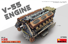 MI37025 1/35 V-55 Engine(T-55 엔진)