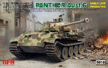 1/35 Panther Ausf.G Early/Late Production w/Workable Tracks