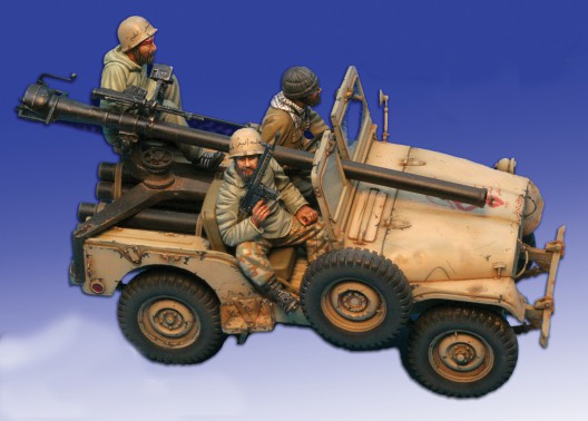 1/35 Middle East Crew ( 3 people)