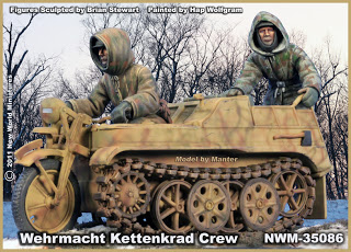 1/35 Winter Kettenkrad Crew