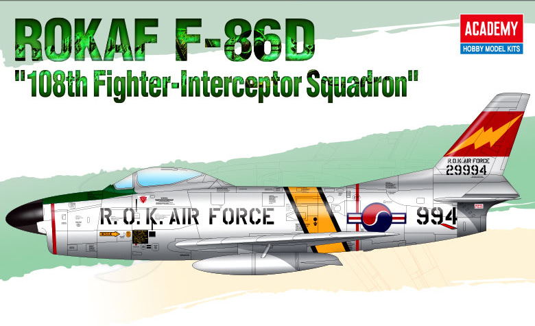 1/48 ROKAF F-86D 108th Fighter-Interceptor Squadron