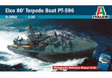 IT5602 1/35 ELCO 80 Torpedo Boat PT-596