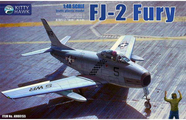 1/48 FJ-2 Fury (레진조종사 2명 포함)