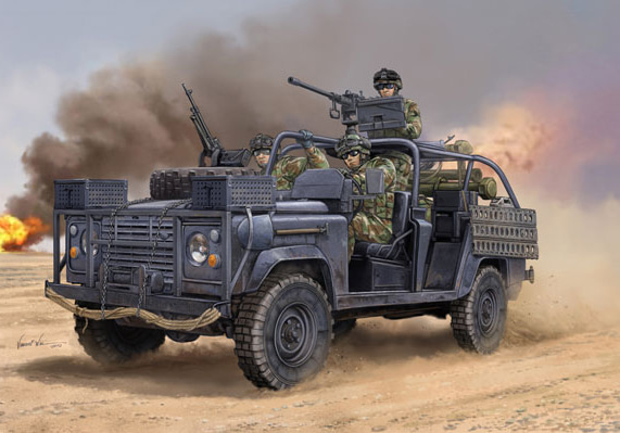 HB82450 1/35 (Ranger Special Operations Vehicle) RSOV w/MG