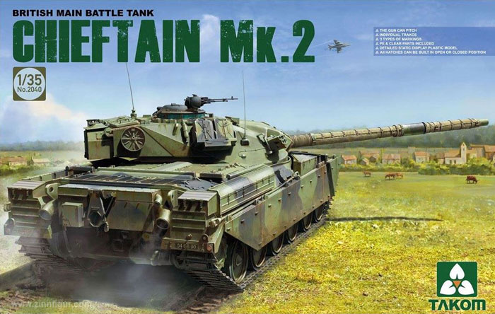 1/35 British Main Battle Tank Chieftain Mk.2