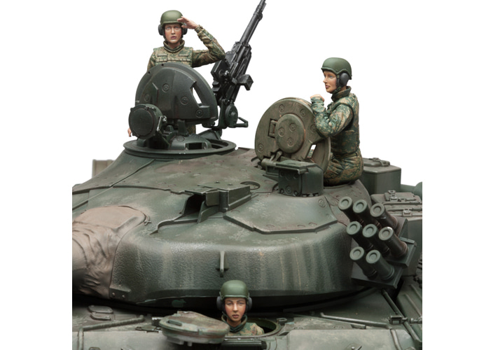 1/16 Russia Female Tank crew