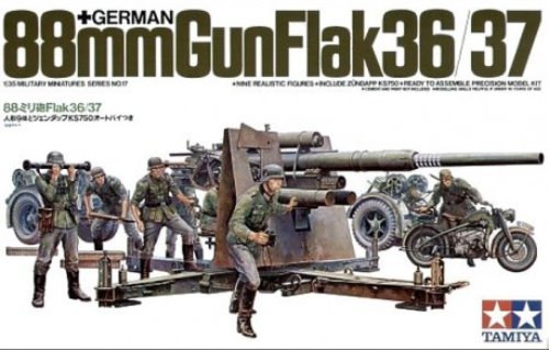 TA35017 1/35 88mm Gun Flak 36/37