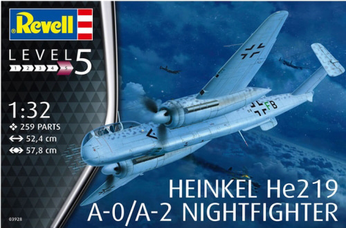 1/32 Heinkel He219 A-0/A-2 UHU Nightfighter