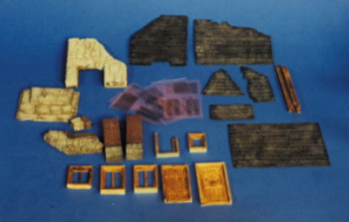 1/35 Ruined Farm House Detail Set (18 Resin Pieces