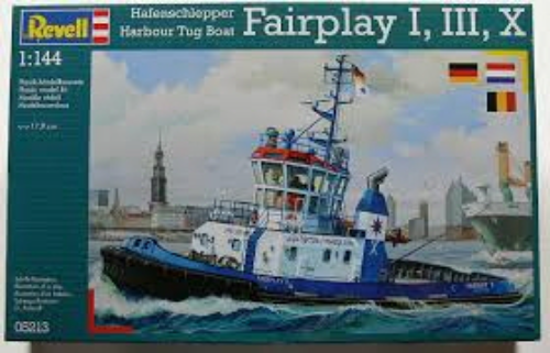 RE5213 1/144 Harbour Tug Boat Fairplay I,III,X (New Tool- 2014)