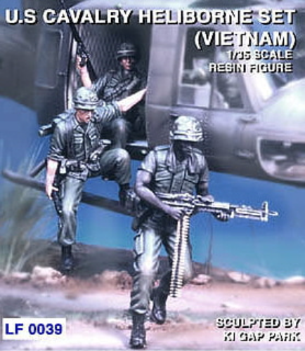 LF0039 1/35 US Cavalry Heliborne set (Vietnam / 3 Figures)