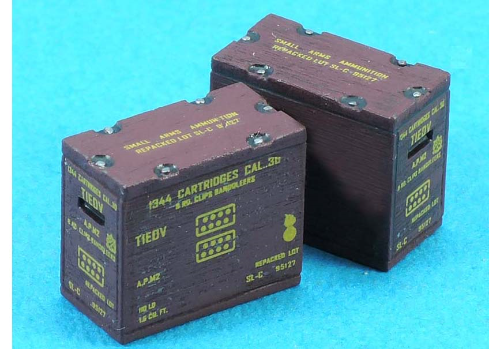 LF1295 1/35 M1917 Cal.30 Ammo Crate set
