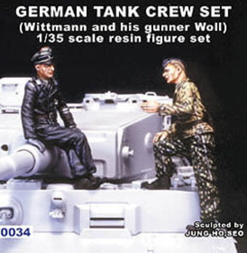 LF00341/35 German Tank Crew set Wittmann &amp; his gunner Woll