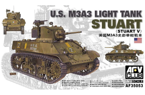 AFV35053 1/35 M3A3 Sturat Light Tank