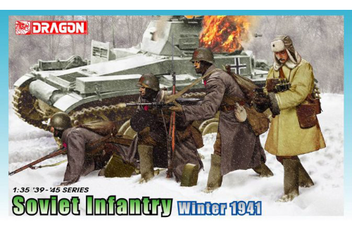 DR6744 1/35 Soviet Infantry Winter 1941
