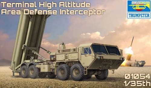 TR01054 1/35 Terminal High Altitude Area Defence Missile Interceptor