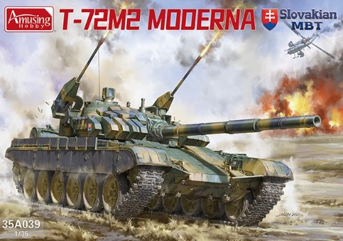 AM35A039 1/35 AMUSING HOBBY T-72M2 MODERNA