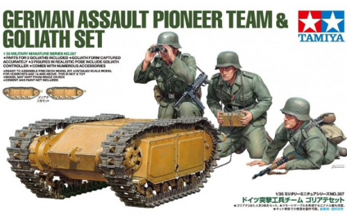 TA35357 1/35 German Assault Pioneer Team/Goliath Set
